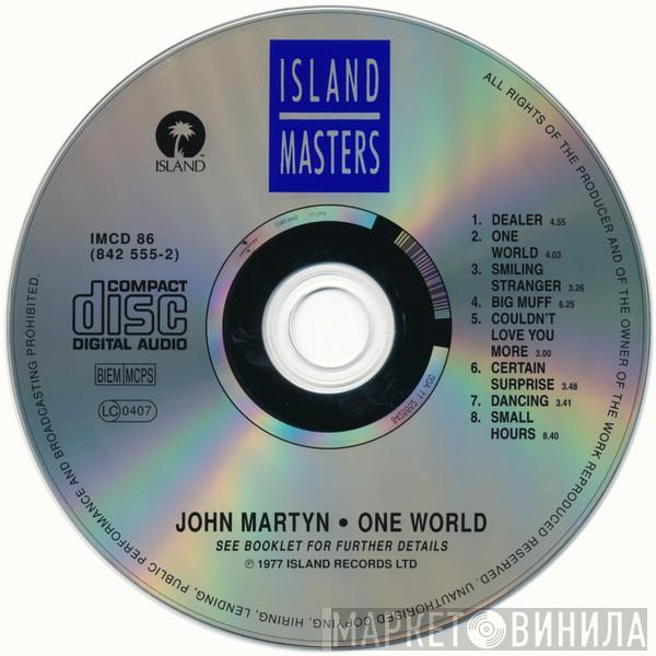  John Martyn  - One World