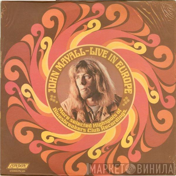  John Mayall  - Live In Europe
