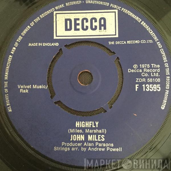 John Miles - Highfly / There's A Man Behind The Guitar
