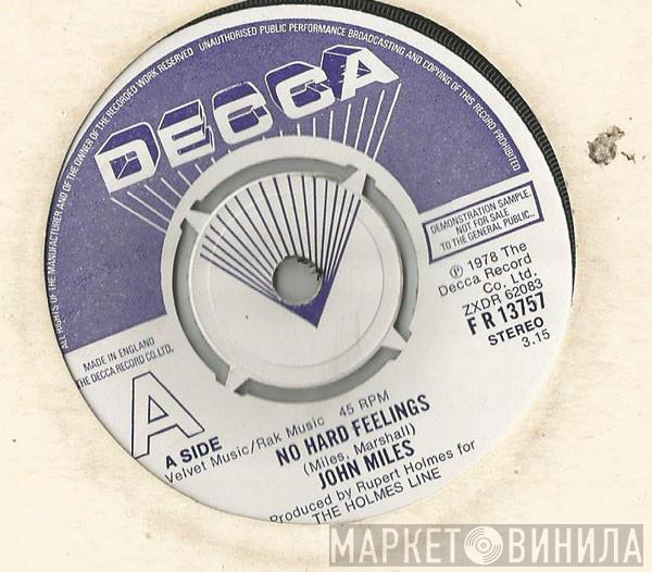 John Miles - No Hard Feelings / Nice Man Jack