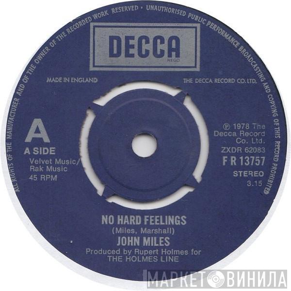 John Miles - No Hard Feelings