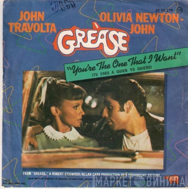 John Travolta, Olivia Newton-John, Warren Casey, Jim Jacobs  - You're The One That I Want (Tu Eres A Quien Yo Quiero) / Alone At The Drive-In Movie (Instrumental)
