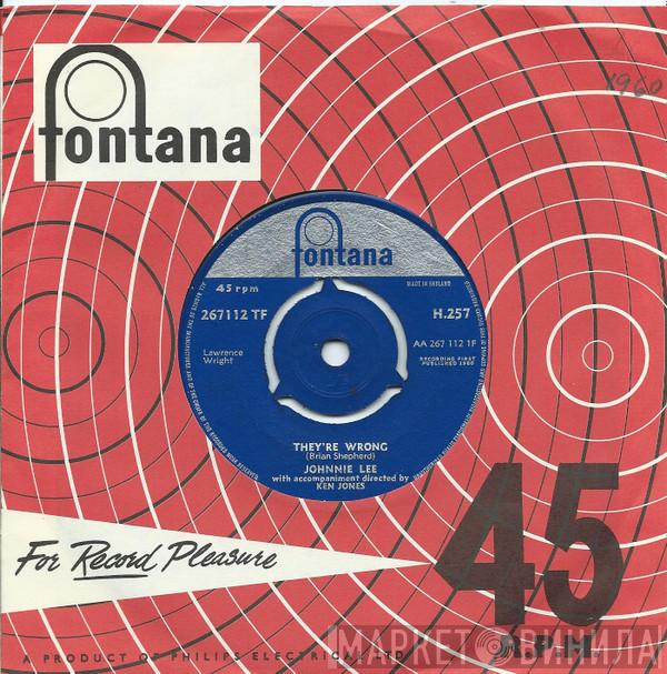 Johnnie Lee - They're Wrong