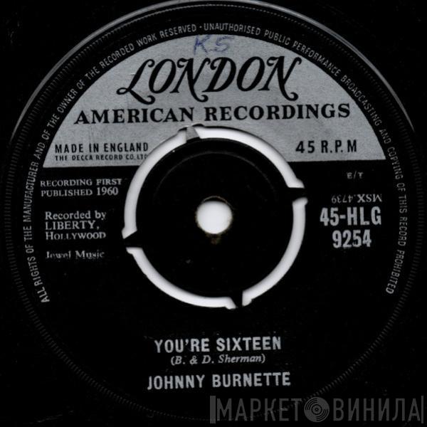 Johnny Burnette - You're Sixteen