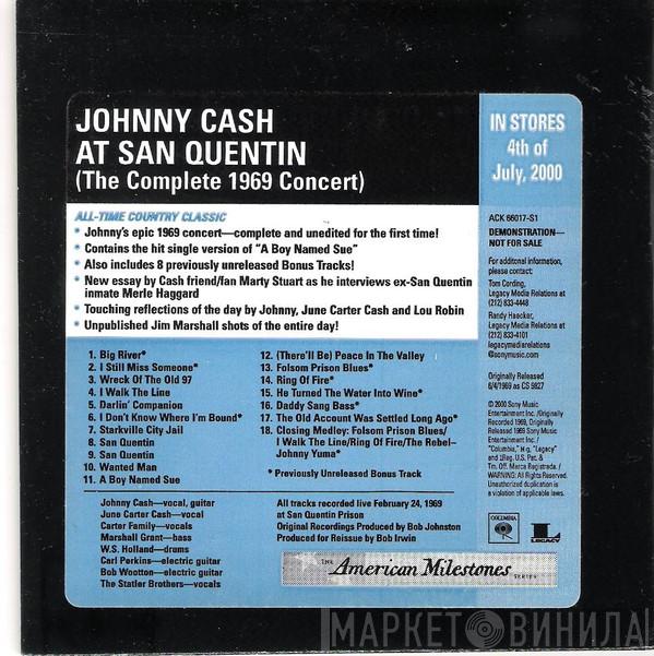  Johnny Cash  - At San Quentin (The Complete 1969 Concert)