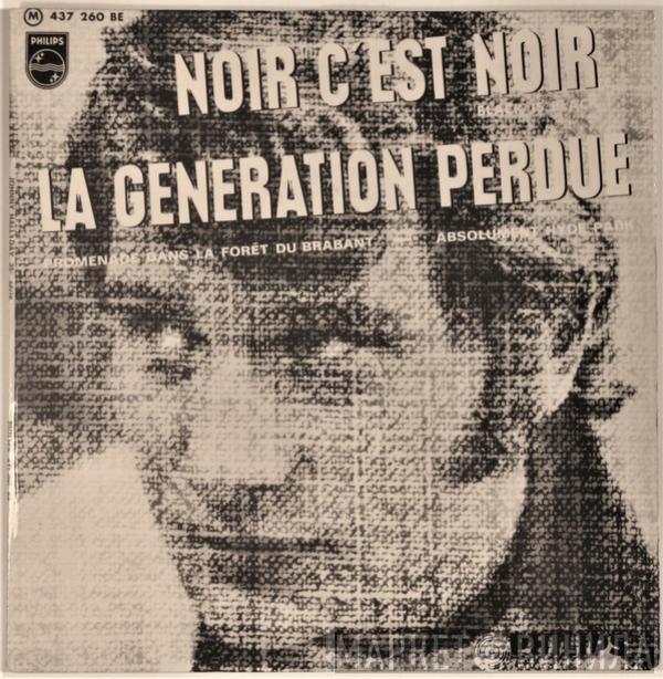 Johnny Hallyday, The Blackburds - Noir C'est Noir / La Generation Perdue