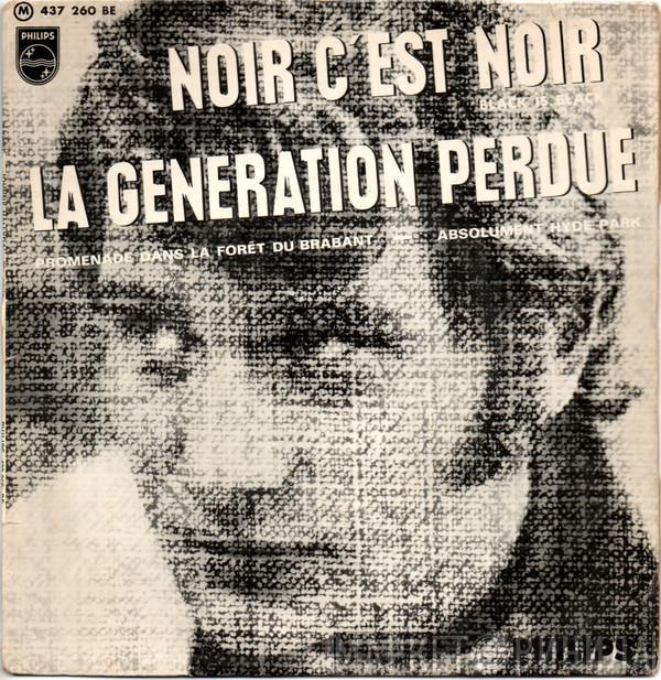 Johnny Hallyday, The Blackburds - Noir C'est Noir / La Generation Perdue