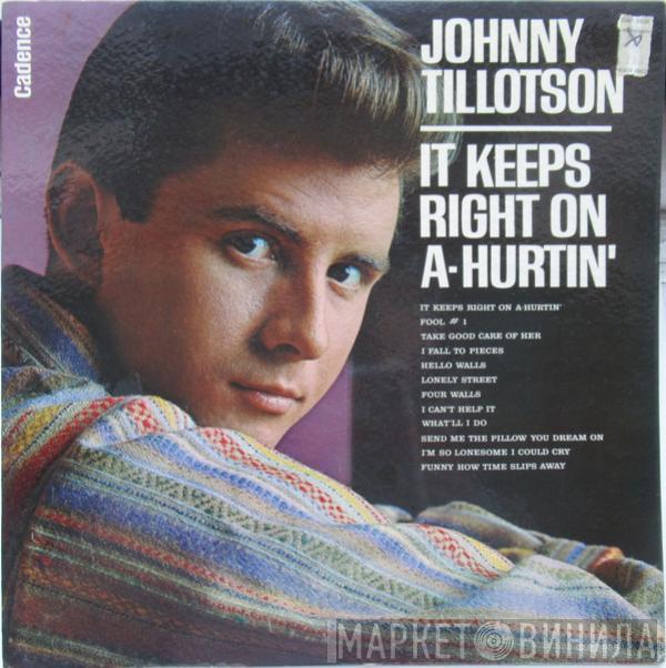 Johnny Tillotson - It Keeps Right On A-Hurtin