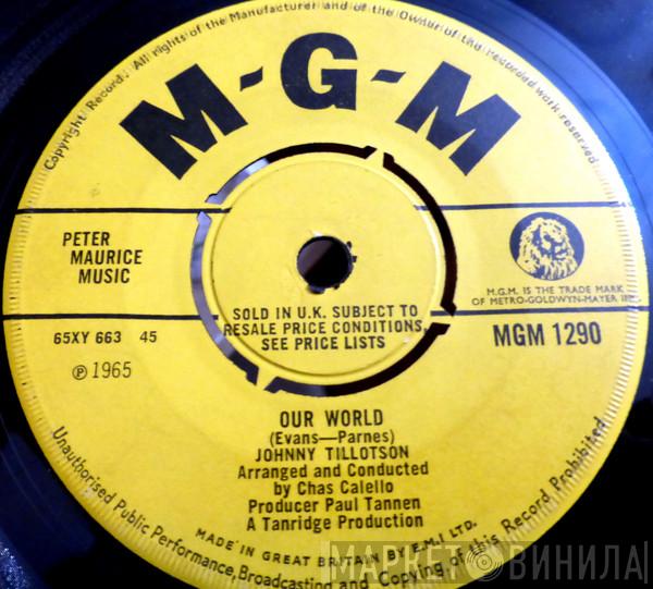 Johnny Tillotson - Our World