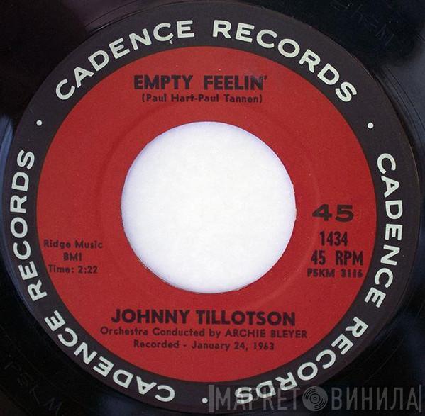 Johnny Tillotson - Out Of My Mind / Empty Feelin'