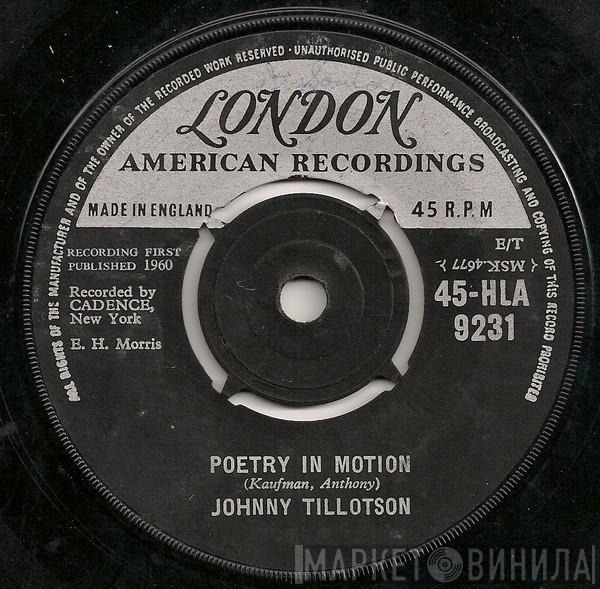  Johnny Tillotson  - Poetry In Motion