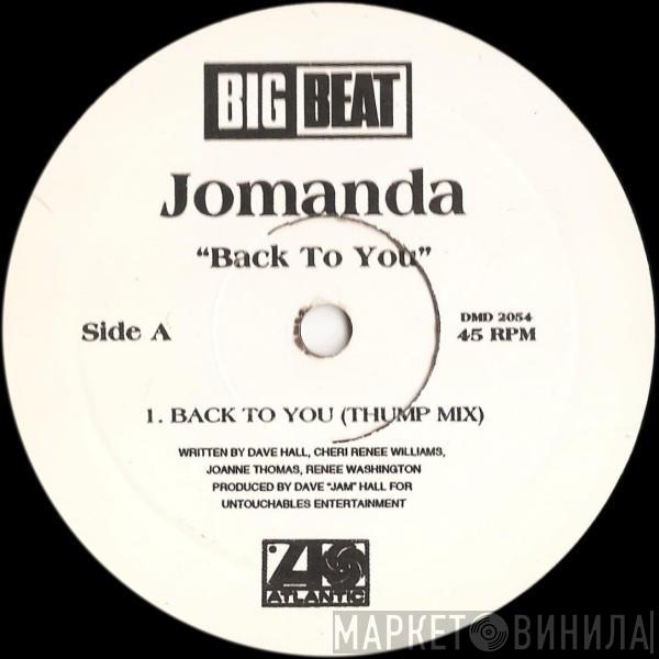 Jomanda - Back To You (The Dave Hall Mixes)