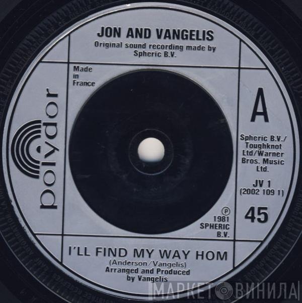  Jon & Vangelis  - I'll Find My Way Home