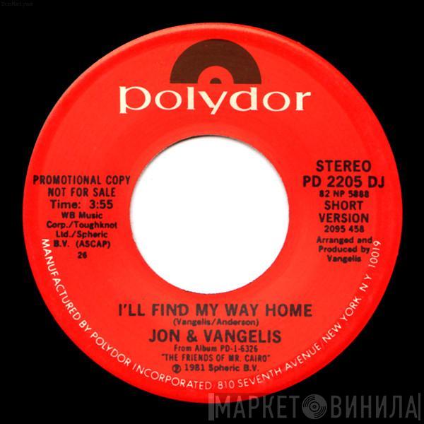  Jon & Vangelis  - I'll Find My Way Home