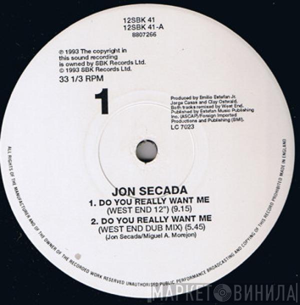 Jon Secada - Do You Really Want Me (Todd Terry & West End Mixes)