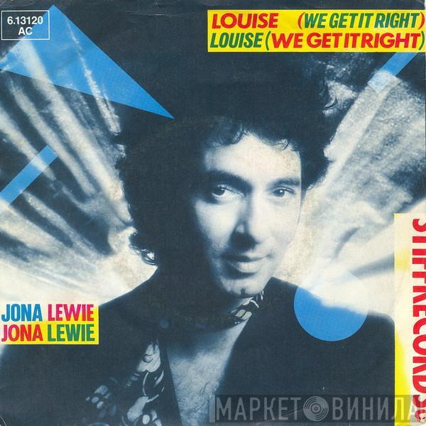 Jona Lewie - Louise (We Get It Right)