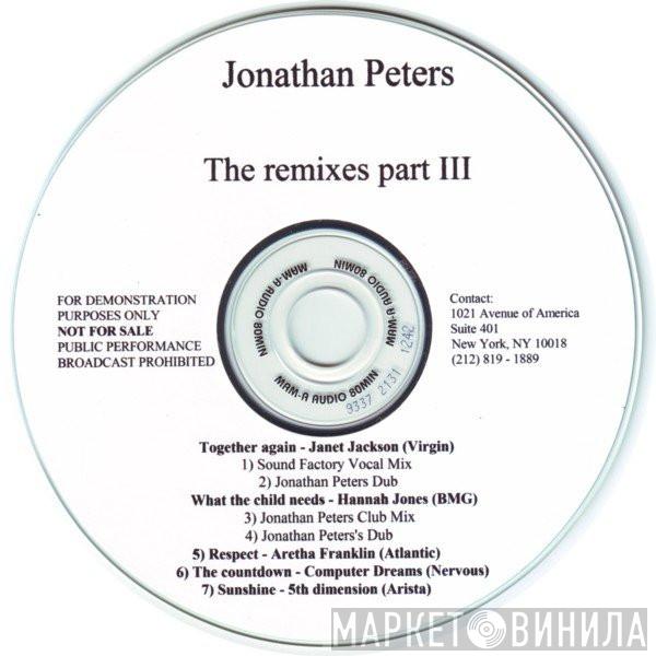  Jonathan Peters  - The Remixes - Part III