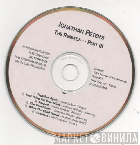  Jonathan Peters  - The Remixes -- Part III