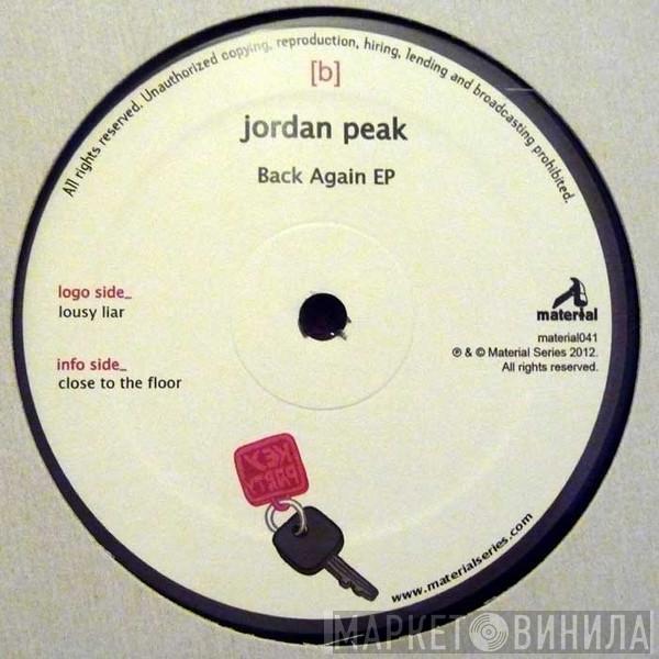 Jordan Peak - Back Again EP