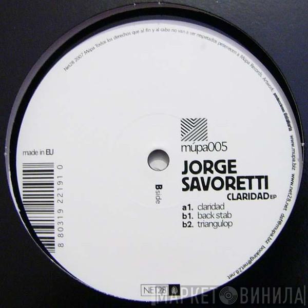 Jorge Savoretti - Claridad EP