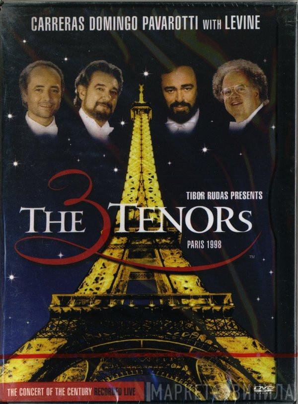 , José Carreras , Placido Domingo With Luciano Pavarotti  James Levine   - The Three Tenors In Paris 1998