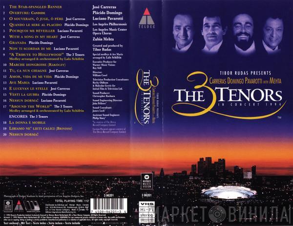 , José Carreras , Placido Domingo With Luciano Pavarotti  Zubin Mehta  - The 3 Tenors In Concert
