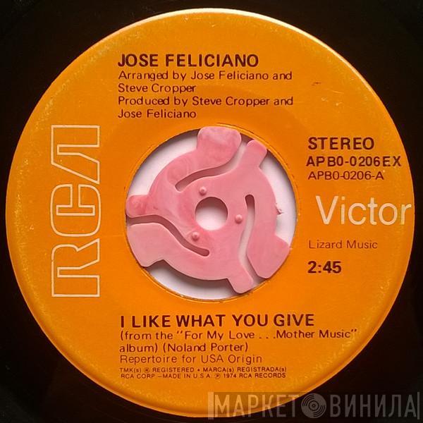 José Feliciano - I Like What You Give