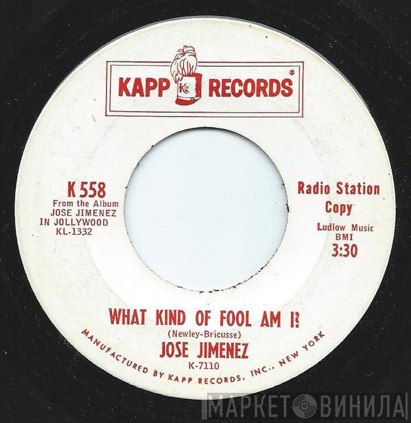 Jose Jimenez  - What Kind Of Fool Am I?