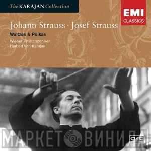 Josef Strauß, Johann Strauss Jr., Wiener Philharmoniker, Herbert von Karajan - Waltzes & Polkas