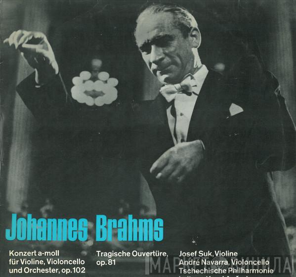 , Josef Suk , André Navarra  Karel Ančerl  - Konzert A-moll Für Violine, Violoncello Und Orchester, Op. 102, Tragische Ouvertüre Op. 81