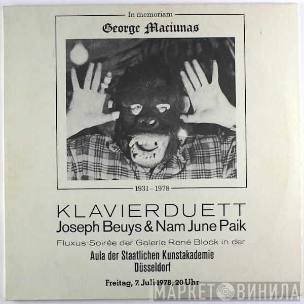 Joseph Beuys, Nam June Paik - In Memoriam George Maciunas: Klavierduett