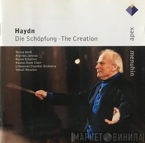 Joseph Haydn, Teresa Seidl, Algirdas Janutas, Benno Schollum, Kauno Valstybinis Choras, Lithuanian Chamber Orchestra, Yehudi Menuhin - Die Schöpfung / The Creation