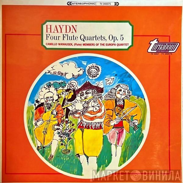Joseph Haydn, Camillo Wanausek, Members Of The Europa Quartet - Four Flute Quartets, Op. 5