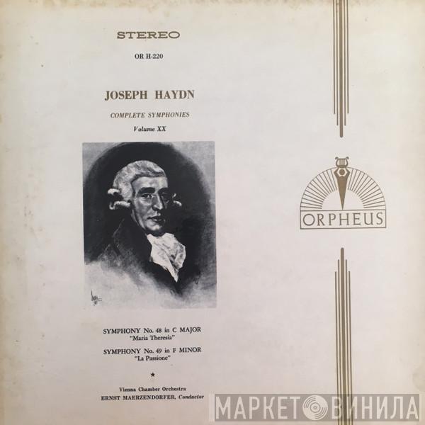 Joseph Haydn - Complete Symphonies Volume XX