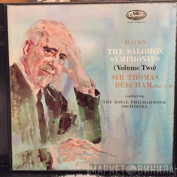 , Joseph Haydn Conducting Sir Thomas Beecham  The Royal Philharmonic Orchestra  - The Salomon Symphonies (Volume Two)