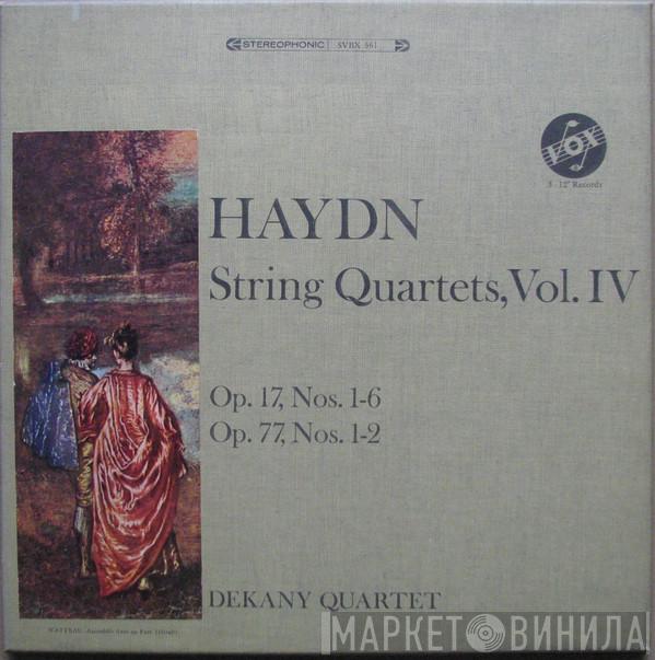 , Joseph Haydn  Dekany Quartet  - String Quartets, Volume IV - Op. 17, Nos. 1-6; Op. 77, Nos. 1-2