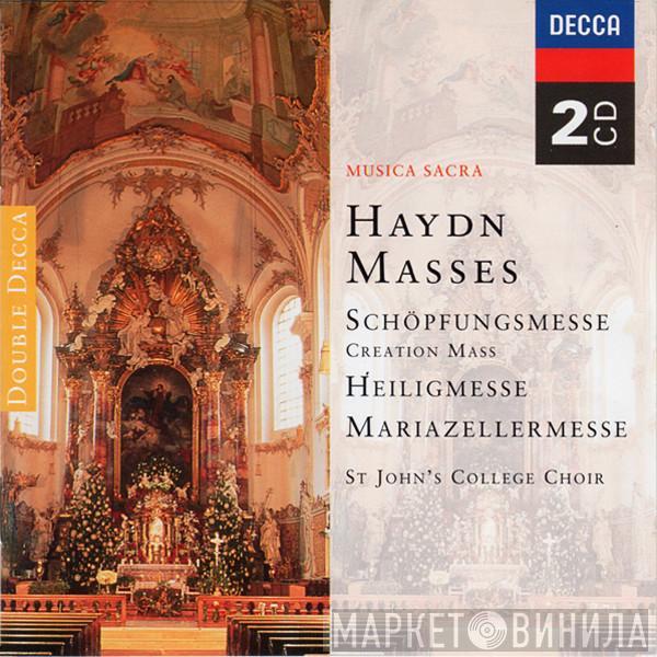 Joseph Haydn, George Guest , Simon Preston, St. John's College Choir - Haydn Massses: Schöpfungsmesse = Creation Mass, Heiligmesse, Mariazellermesse