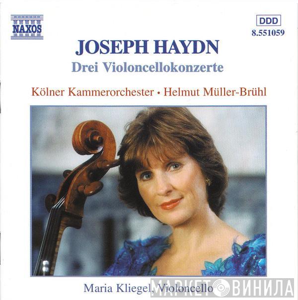 Joseph Haydn, Kölner Kammerorchester, Helmut Müller-Brühl, Maria Kliegel - Drei Violoncellokonzerte