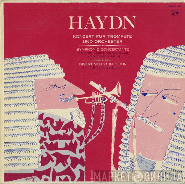  Joseph Haydn  - Konzert Für Trompete Und Orchester - Divertimento Für Flöte Und Streicher - Symphonie Concertante In B Dur, Op. 84 Für Oboe, Fagott, Violine Und Cello