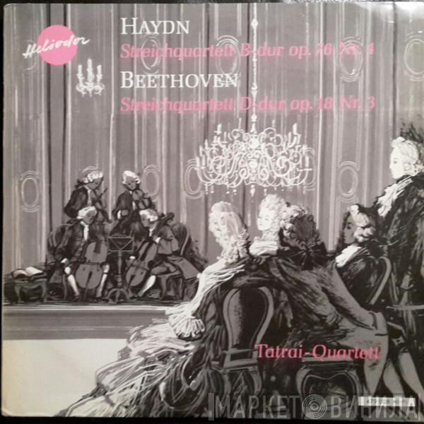 Joseph Haydn, Ludwig van Beethoven - Haydn Streichquartett B-dur Op.76 Nr.4 & Beethoven Streichquartett D-dur Op.18 Nr.3 (string quartet no.78 in b flat major, op.76 no.4 & string quartet in d major, op.18 no.3)