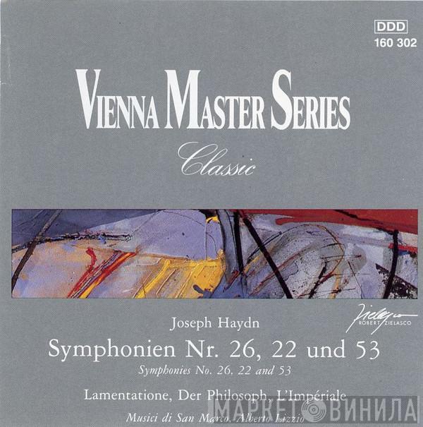 Joseph Haydn, Musici Di San Marco, Alberto Lizzio - Symphonien Nr. 26, 22 Und 53. Lamentatione, Der Philosoph, L'Impériale