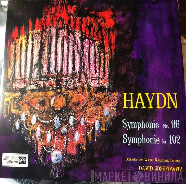 , Joseph Haydn , Orchester Der Wiener Staatsoper  David Josefowitz  - Symphonien Nr. 96 + 102