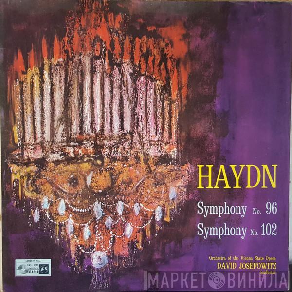 Joseph Haydn, Orchester Der Wiener Staatsoper, David Josefowitz - Symphony No. 96, Symphony No. 102