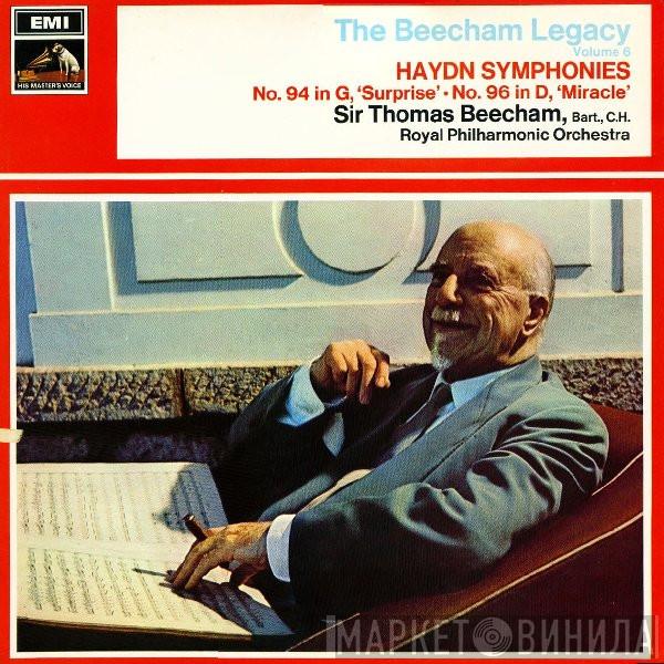 Joseph Haydn, Sir Thomas Beecham, The Royal Philharmonic Orchestra - Symphonies Nos. 94 'Surprise' & 96 'Miracle'