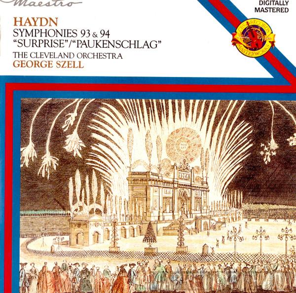 , Joseph Haydn , The Cleveland Orchestra  George Szell  - Symphonies 93 & 94