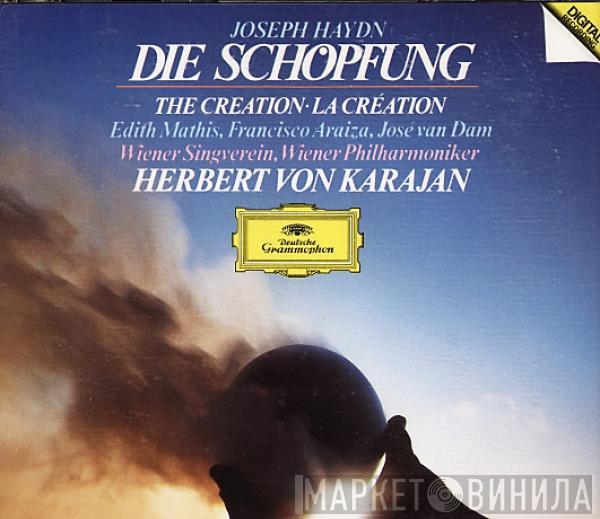 Joseph Haydn, Wiener Philharmoniker, Herbert von Karajan, Wiener Singverein, Edith MAthis, Francisco Araiza, José van Dam - Die Schöpfung