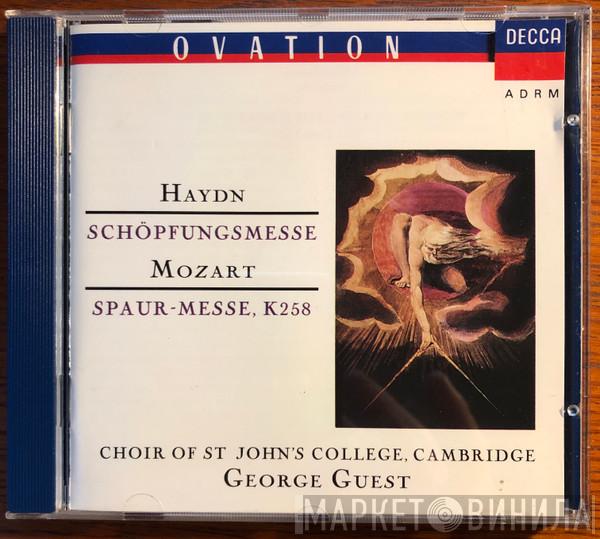 Joseph Haydn, Wolfgang Amadeus Mozart, St. John's College Choir, George Guest  - Haydn: Schöpfungmesse - Mozart: Spaur-Messe, K 258
