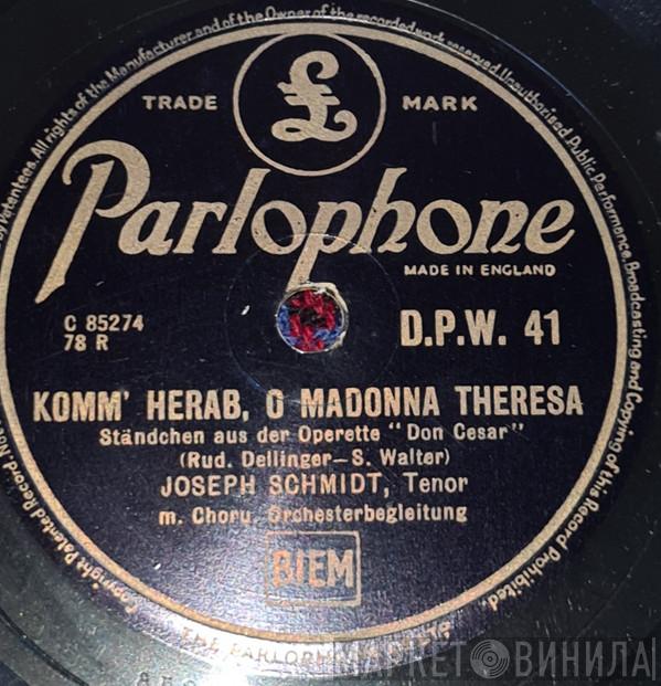  Joseph Schmidt  - Der Postillon Von Lonjumeau / Komm' Herab, O Madonna Theresa