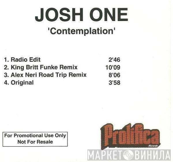  Josh One  - Contemplation