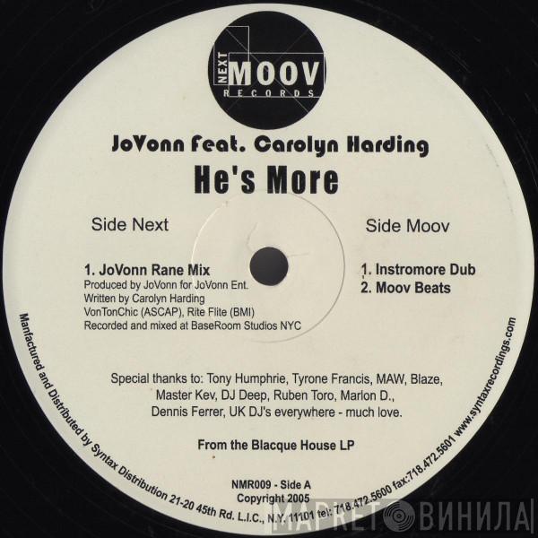 Jovonn, Carolyn Harding - He's More